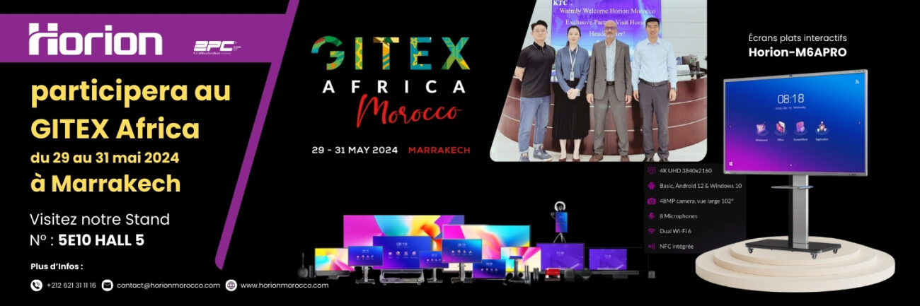 Newsletter Email Header Horion Morocco