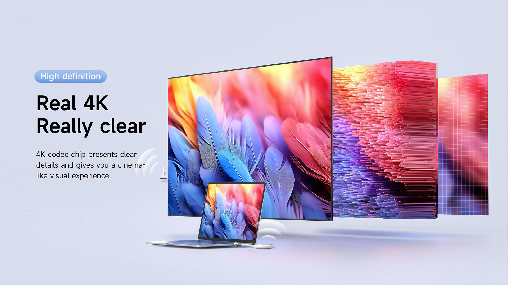 6-mise en miroir d’écran sans fil Horion HG-2S