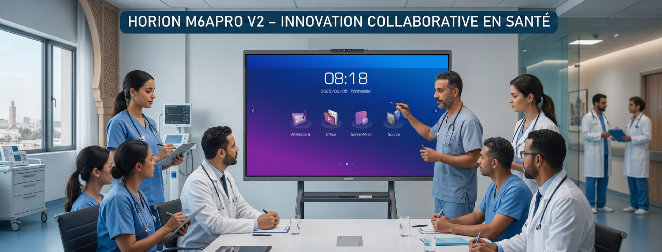 use case m6apro v2 en santé / medicale